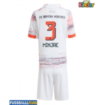 Bayern Munich Kim Min-jae #3 Auswärts Trikotsatz Kinder 2025-26 Kurzarm (+ Kurze Hosen)